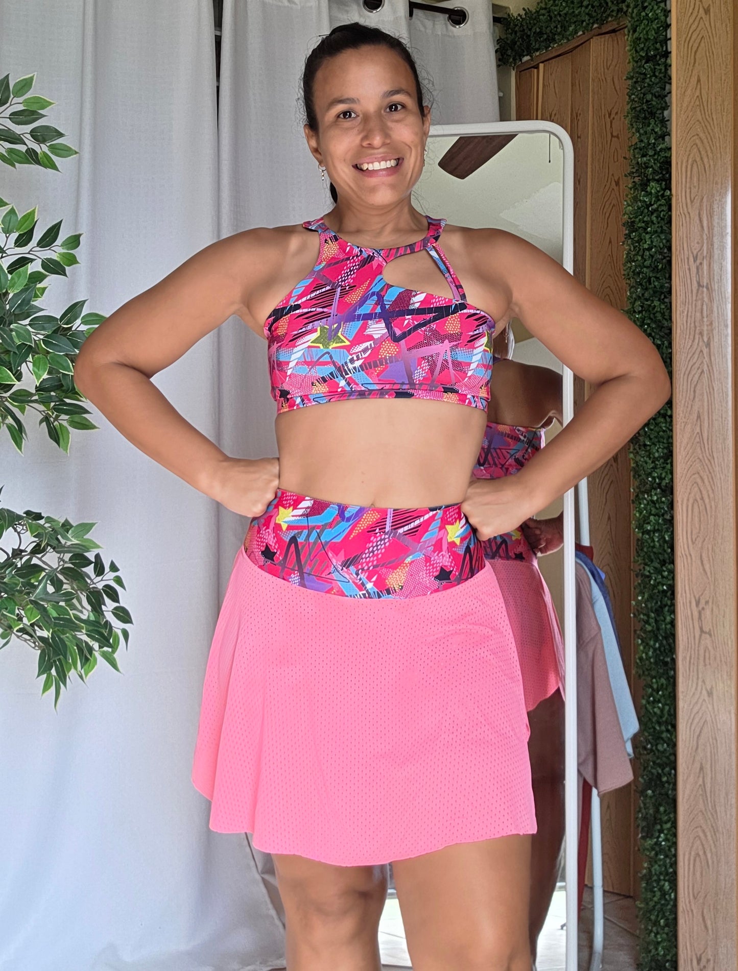 Falda Tropical Rush
